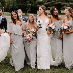 Show Me Your Mumu - Medium, Strapless, Dove Grey